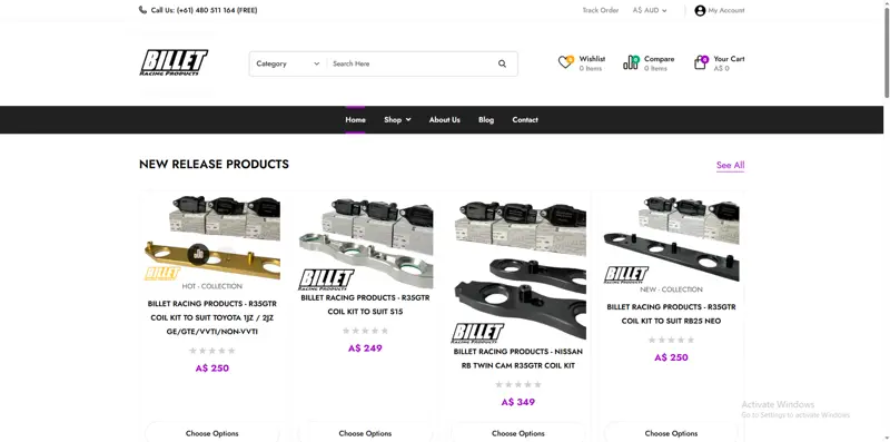 brp website screenshot